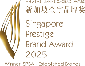 Singapore Prestige Brand Award 2025 — Winner, Established Brands